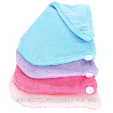 envoltura de toalla de turbante para el cabello